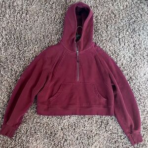 Lululemon women’s Scuba Oversized Half Zip, size M/L